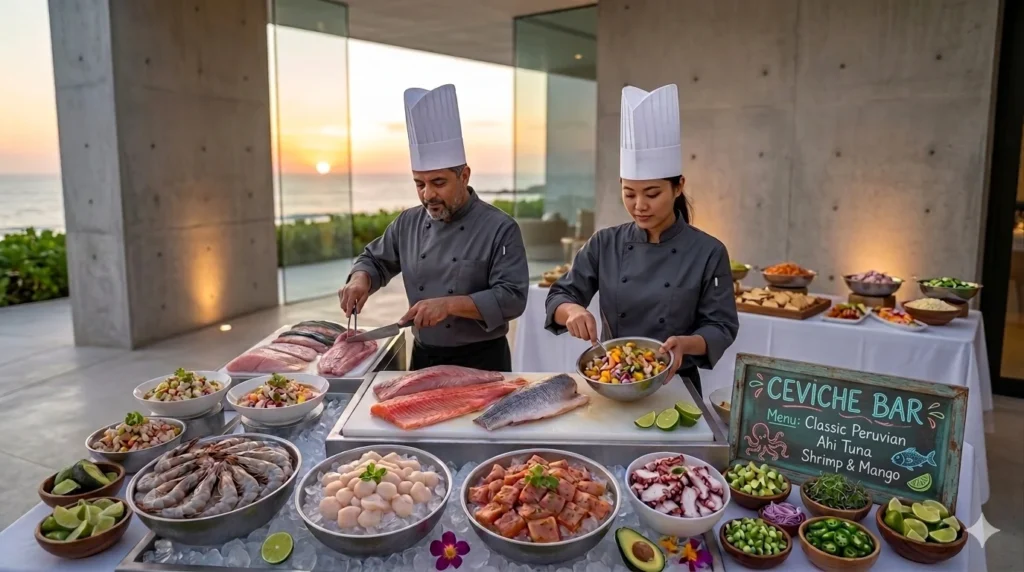 Interactive Dining Experience for Weddings